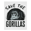 Recherche de gorilles posters Faune