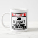 Recherche de à trois dimensions tasses Conception