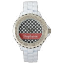 Recherche de point polka montres Girly