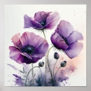 Recherche de pavot art Impression d'art floral