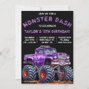Recherche de monster bash invitations Camion monstre