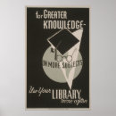 Recherche de la connaissance posters Vintage