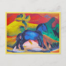 Recherche de marc franz cartes postales Bleu