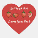 Suche nach essen sie wie liebe sich aufkleber Erdbeere