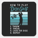 Suche nach golf spielen aufkleber Discgolf