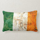 Recherche de drapeau irlandais coussins Vert