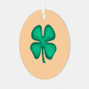 Recherche de trèfle irlandais ornements Bonne chance