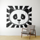 Suche nach der große panda poster Schwarz weiß