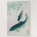 Recherche de carpe koi puzzles Japonaise