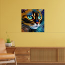 Suche nach niedliches gesicht poster Katze