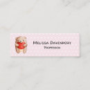 Recherche de dessin de coeur cartes visite Aquarelle