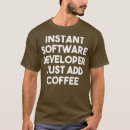 Recherche de grains de café tshirts Boisson