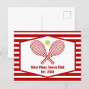 Recherche de tennis cartes postales Club