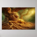 Suche nach goldener löwe poster Sonne