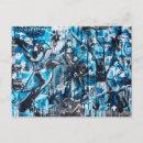 Recherche de chagrin cartes postales Bleu