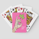 Recherche de rose girly jeux de cartes Blanc