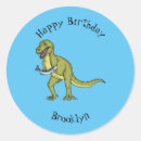 Recherche de t rex drôle autocollants Jurassique