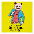 Recherche de panda drôle posters Ours