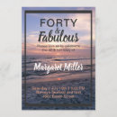 Recherche de fabulous 40ans anniversaire invitations Fête du 40e anniversaire