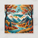 Recherche de automne cartes visite Paysage