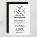 Recherche de chaton noir et blanc invitations Moderne