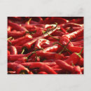 Recherche de piments cartes postales Rouge