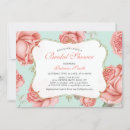Recherche de chic bridal shower invitations Floral