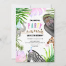 Recherche de jungle party invitations Éléphant