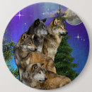 Recherche de lune de loup badges Nature