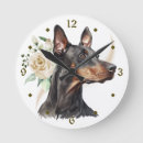 Suche nach pinscher wanduhren Hund