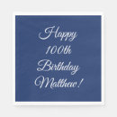 Recherche de anniversaire de 100 ans serviettes Simple