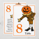 Recherche de halloween mariage table cartes Nombre