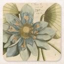 Suche nach vintage blumen untersetzer Blau