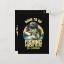 Recherche de pêche drôle cartes postales Vintage