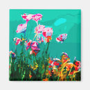 Suche nach abstrakte blumen magnete Orange