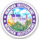Recherche de ville allemande autocollants Deutschland