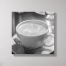 Recherche de cuillère art Noir et blanc