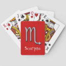 Recherche de scorpions jeux de cartes Zodiaque