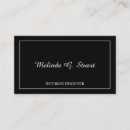 Recherche de styles cartes visite Pour elle
