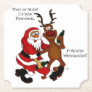 Suche nach weihnachtsmann untersetzer Retro