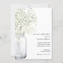 Recherche de babys breath invitations Rustique