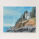 Recherche de peinture de phare puzzles Paysage marin