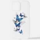 Recherche de papillon bleu iphone coques Blanc