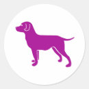Recherche de chien pourpre autocollants Chiot