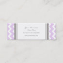 Recherche de lilas cartes visite Mignon