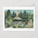 Recherche de lanternes japonaises cartes postales Jardin