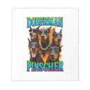 Suche nach dobermann notizblock Hund