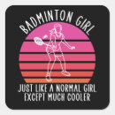 Recherche de racket autocollants Badminton