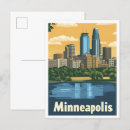 Recherche de minneapolis cartes postales Illustration