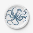 Recherche de tentacule assiettes Mer
